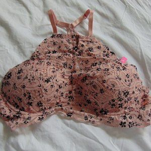 VICTORIA'S SECRET PINK Lace Push Up Bralette Bra Size XS NWT